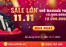 Khuyến mãi ghế Massage Takasima TK-S9